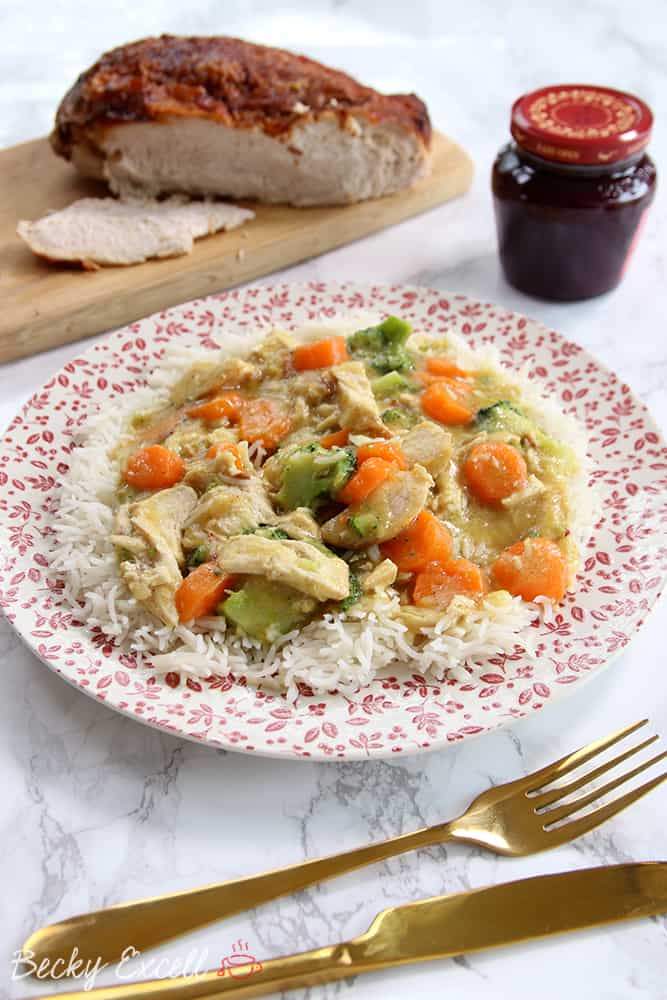 My Leftover Gluten Free Turkey Curry Recipe (dairy free & low FODMAP)