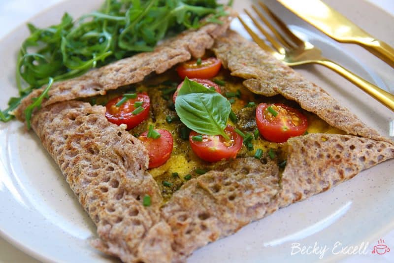 My Gluten Free and Vegan Buckwheat Galettes Recipe
