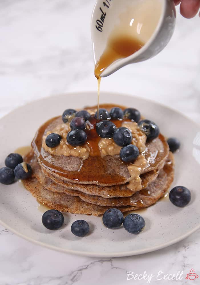 My gluten free and vegan buckwheat pancakes recipe (low FODMAP)