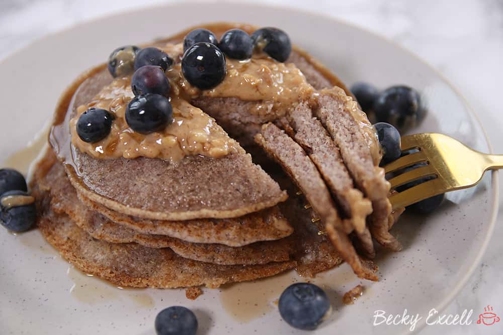 My gluten free and vegan buckwheat pancakes recipe (low FODMAP)