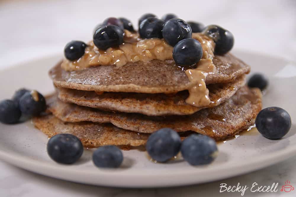 My gluten free and vegan buckwheat pancakes recipe (low FODMAP)