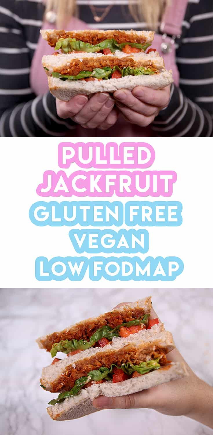 Gluten Free and Vegan Pulled Jackfruit Recipe (low FODMAP)