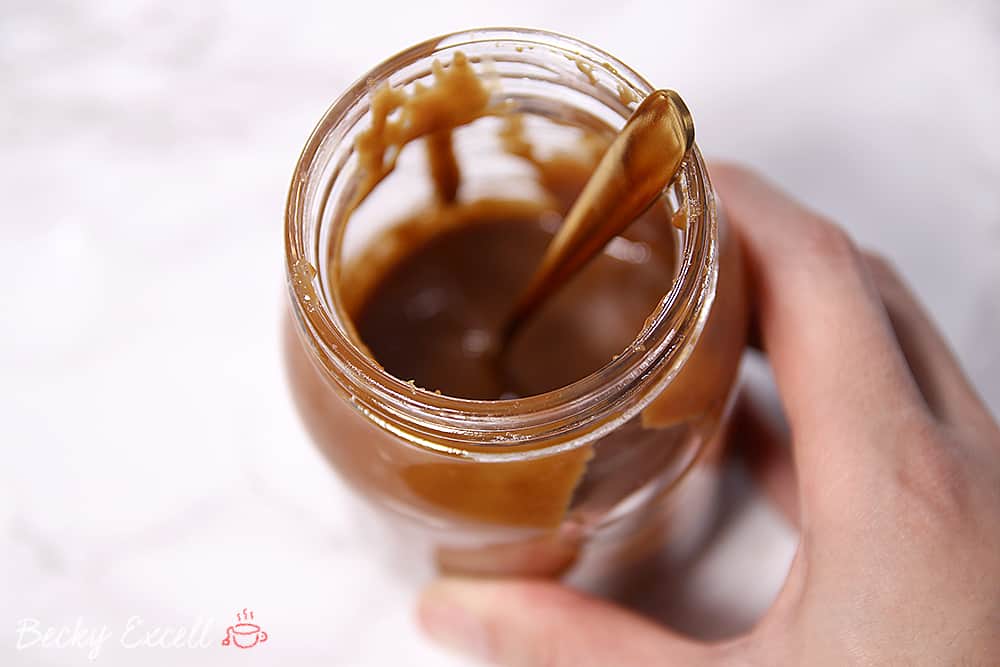 My 3 Ingredient Vegan Salted Caramel Recipe (low FODMAP, dairy free)