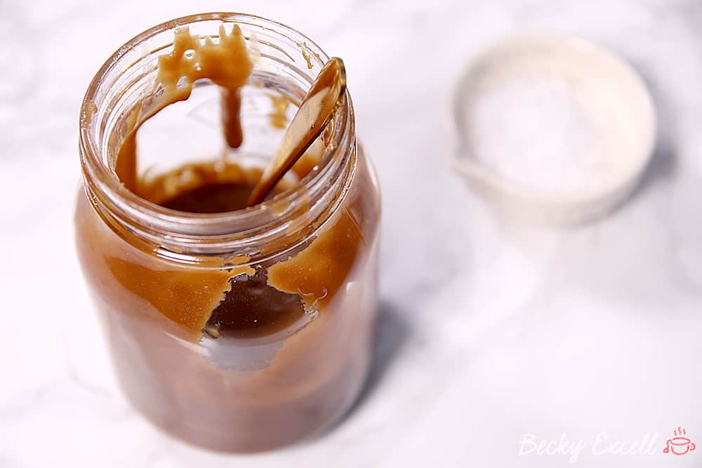 My 3 Ingredient Vegan Salted Caramel Recipe (low FODMAP, dairy free)