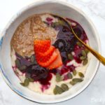 My Gluten Free and Vegan Blueberry Porridge Recipe (low FODMAP)