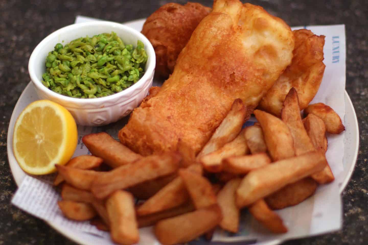 Gluten free beer battered fish and chips recipe (dairy