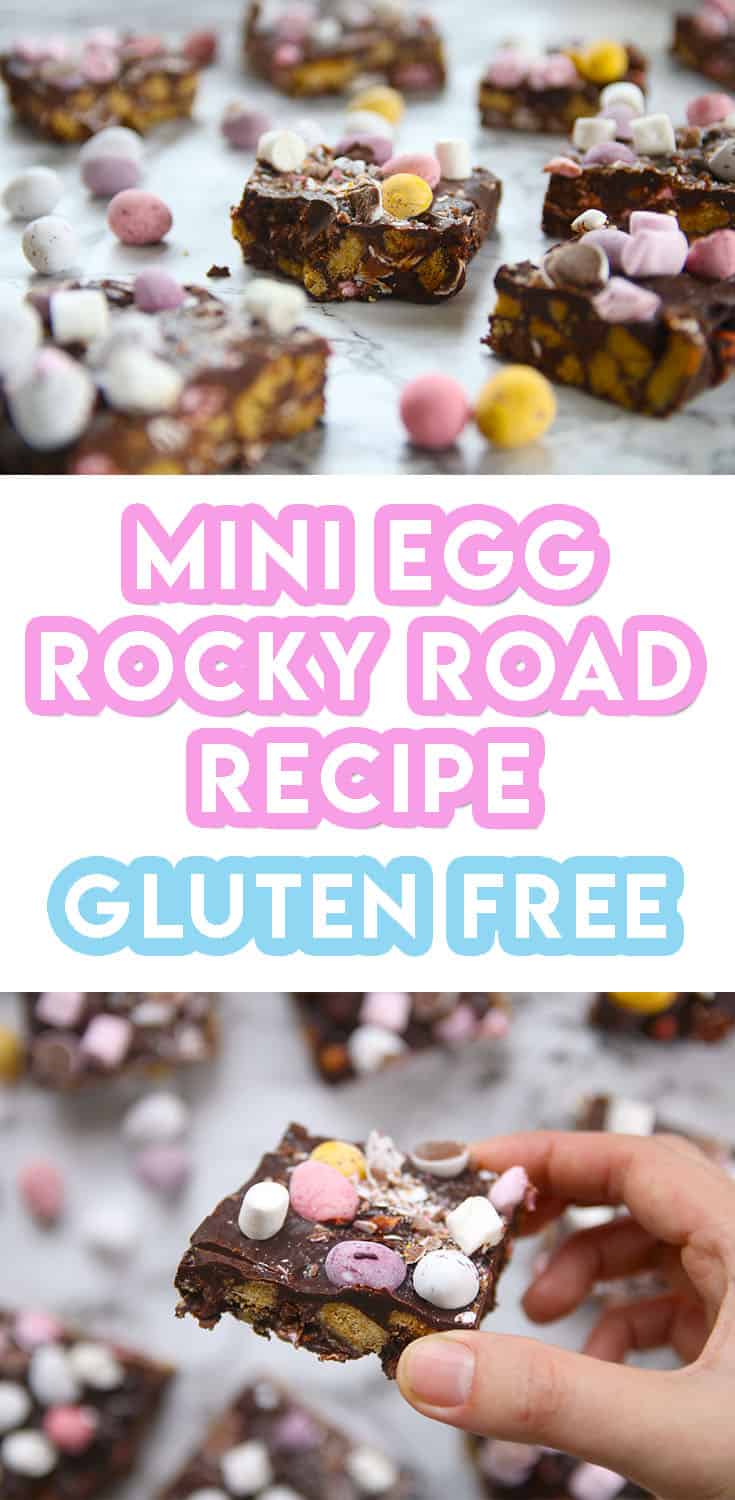 My gluten free mini eggs rocky road recipe