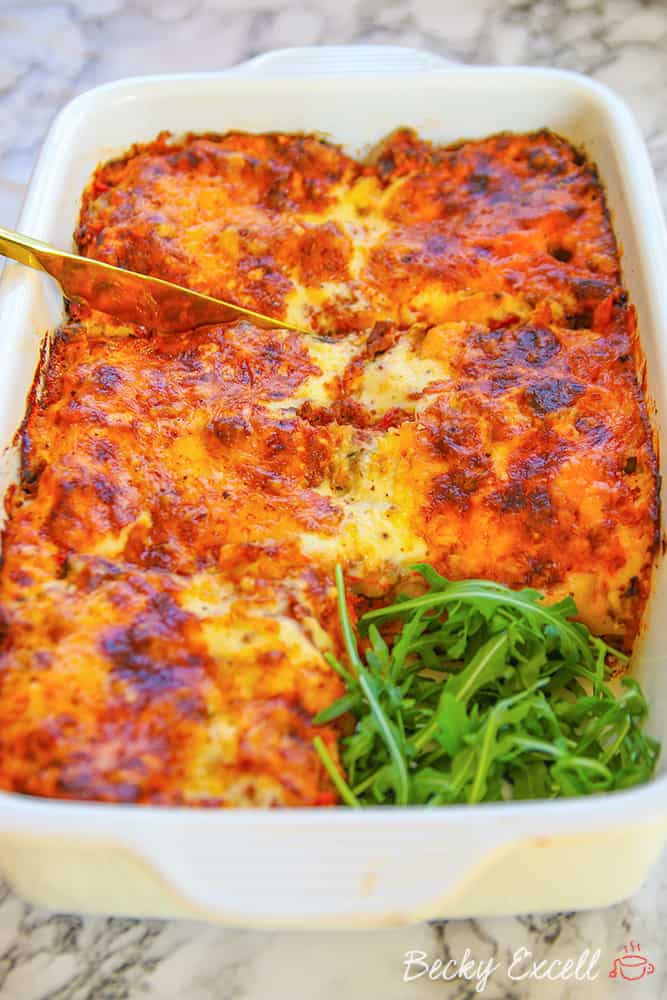 My Gluten Free Lasagna Recipe (low FODMAP, dairy free)