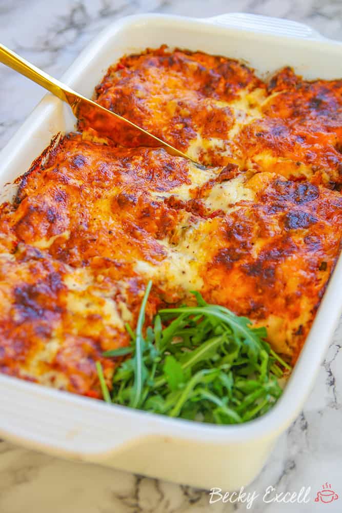 My Gluten Free Lasagna Recipe (low FODMAP, dairy free)