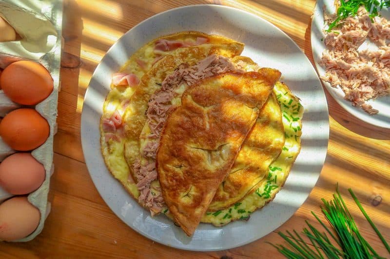3 Filled Omelette Recipes for Weekly Meal Prep (gluten free, low FODMAP)