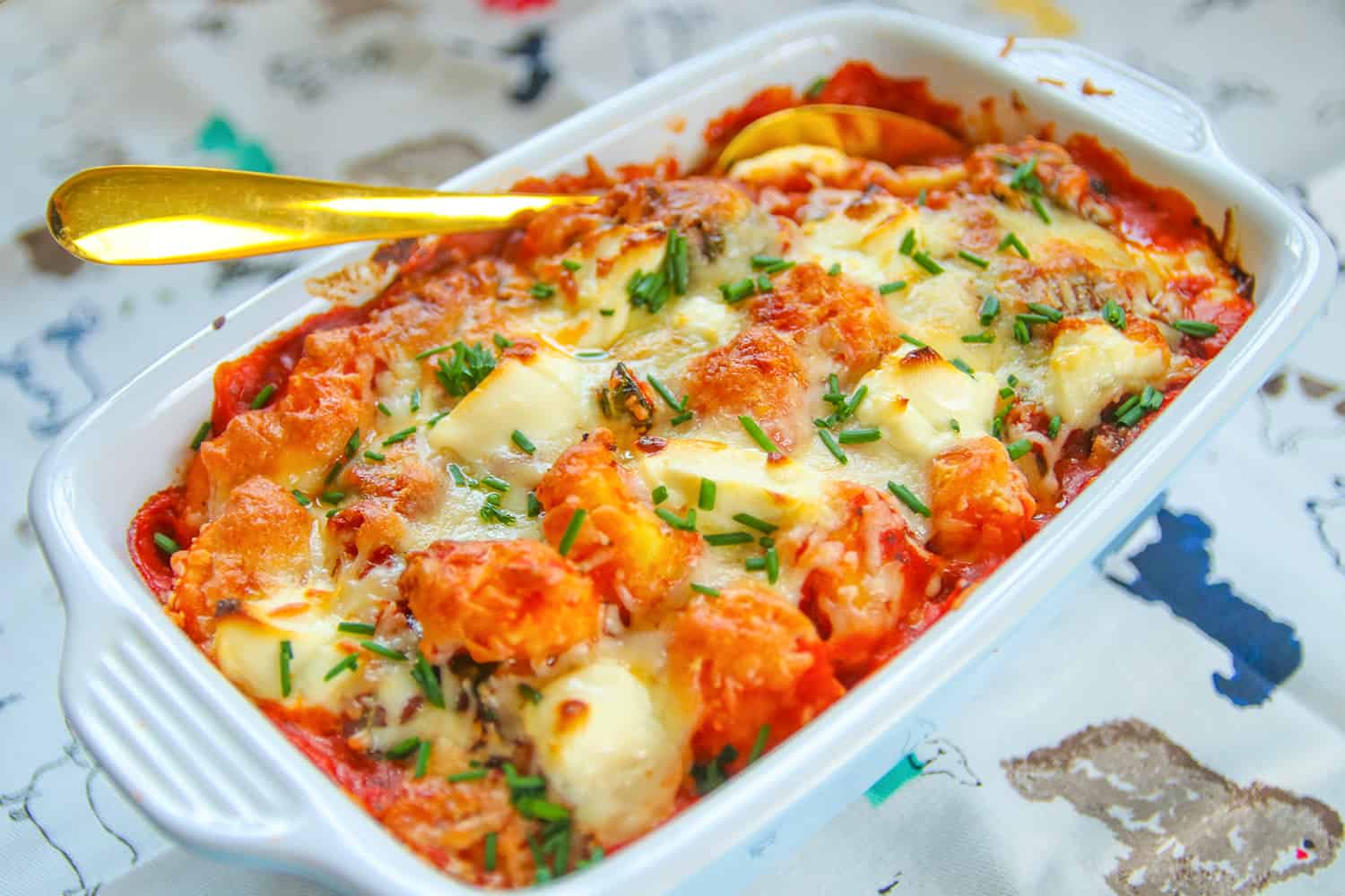 My Gluten Free Cheesy Gnocchi and Spinach Bake Recipe (low FODMAP)