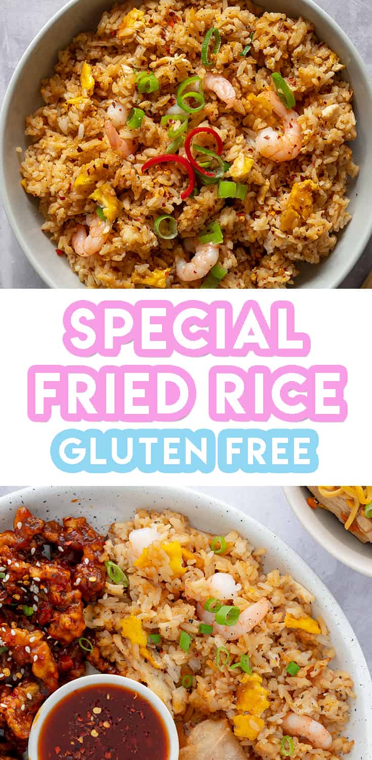 Mark's 'Takeaway-style' Gluten Free Special Fried Rice Recipe (low FODMAP, dairy free)