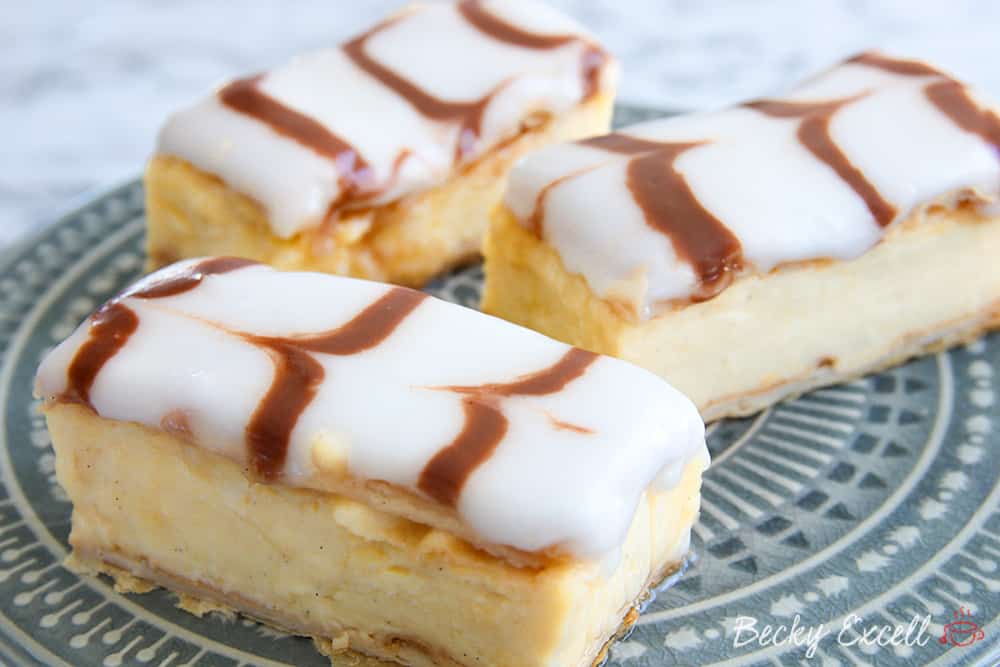 Classic Vanilla Slice - So easy! - www.