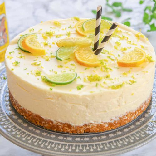 My Gluten Free Gin and Tonic Cheesecake Recipe (NoBake)