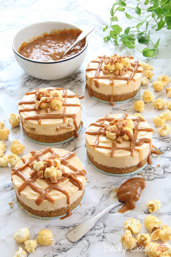 My Gluten Free Salted Caramel and Popcorn Cheesecake ...