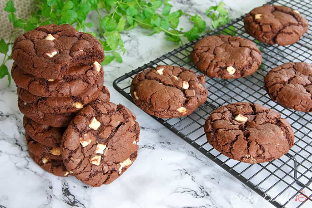 Gluten Free Triple Chocolate Cookies Recipe