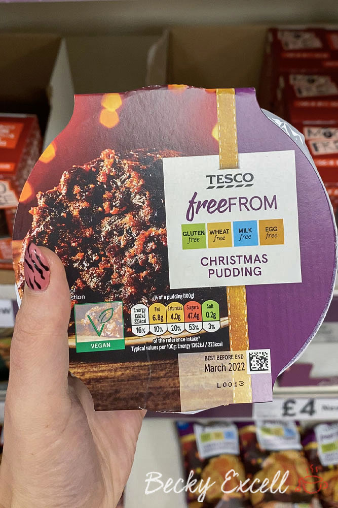 30+ NEW products in the Tesco Glutenfree Christmas Range 2020