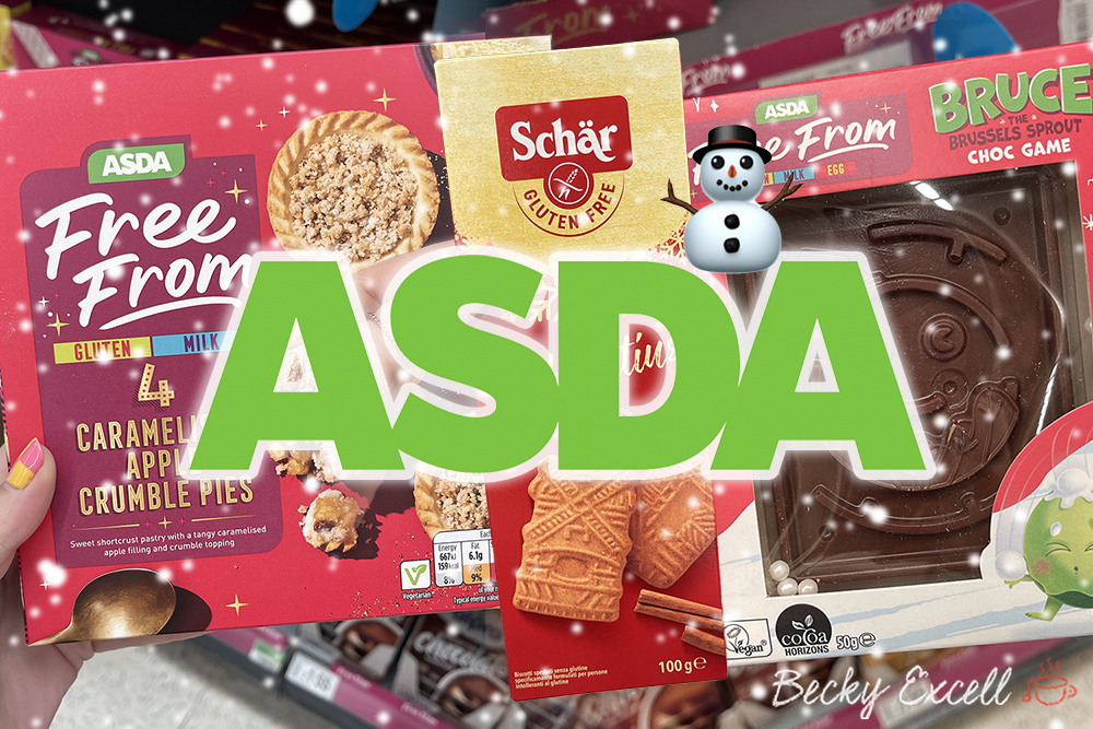 Asda's gluten-free Christmas products 2021