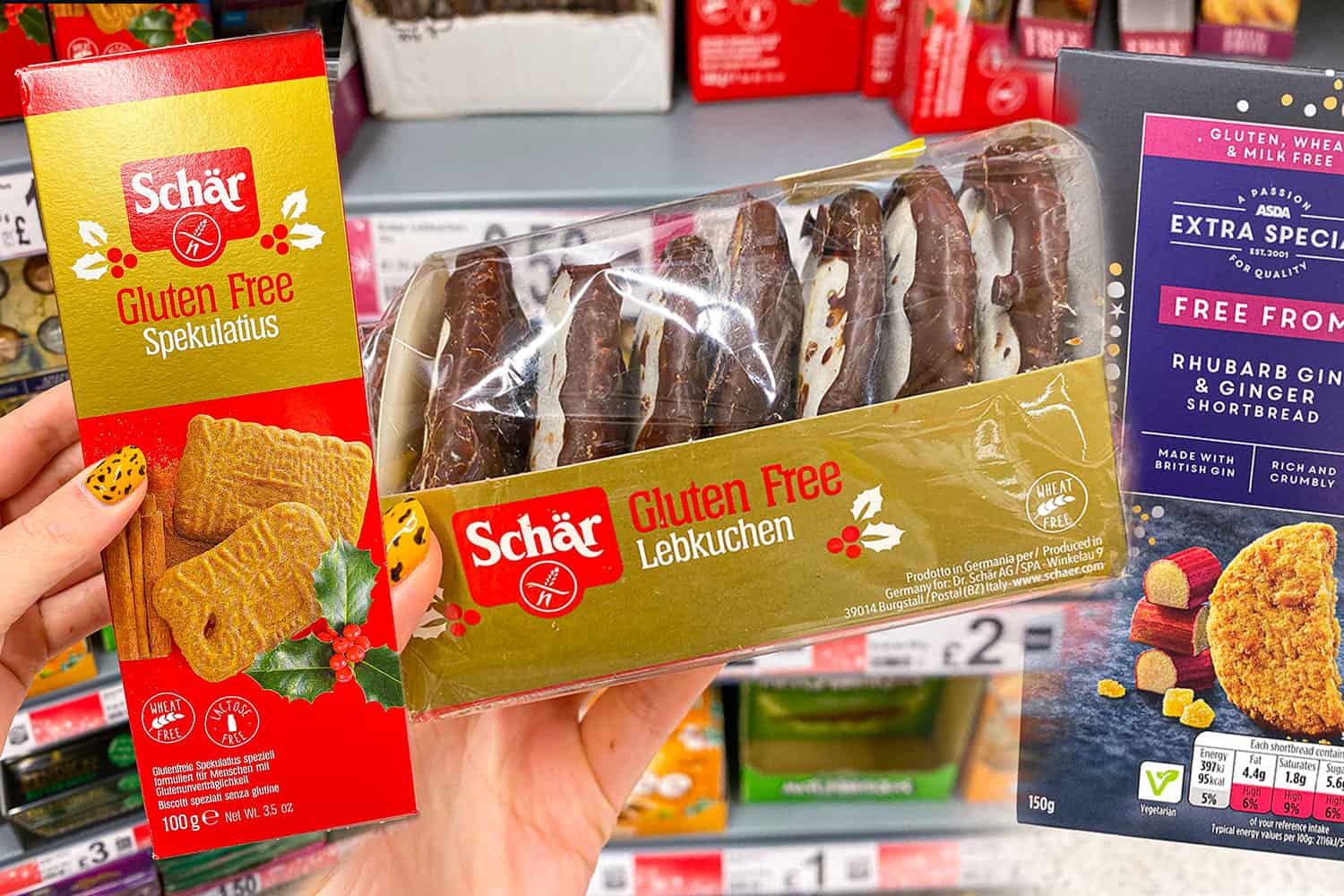 40 NEW products in the Asda Gluten Free Christmas Range 2019