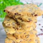 My 4 Ingredient Gluten Free Chocolate Chunk Shortbread Recipe (dairy free, low FODMAP)