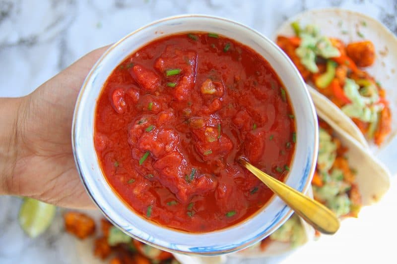 The only low FODMAP salsa recipe you’ll ever need (gf + vegan)