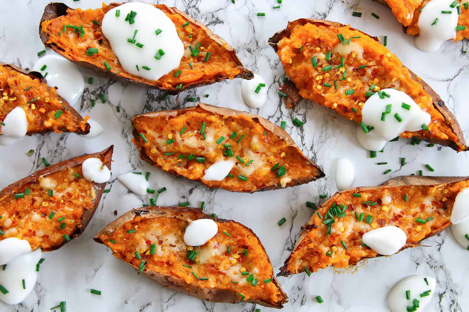 Gluten Free Loaded Sweet Potato Skins Recipe (low FODMAP ...