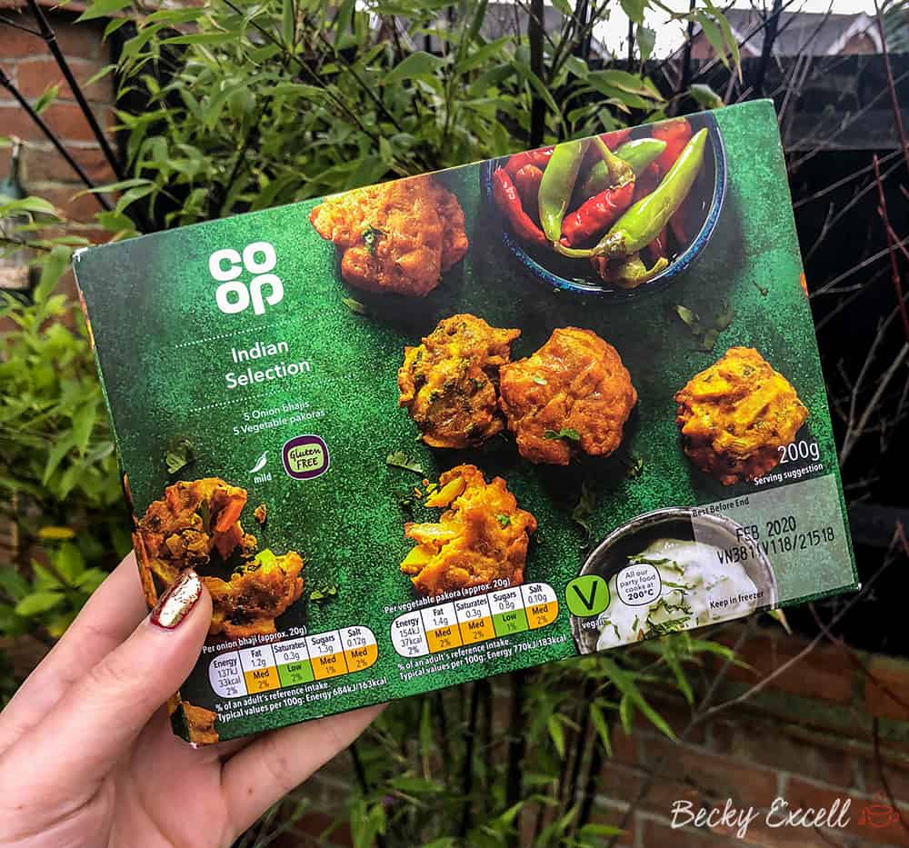 Co-op Indian Selection - Gluten free and vegan