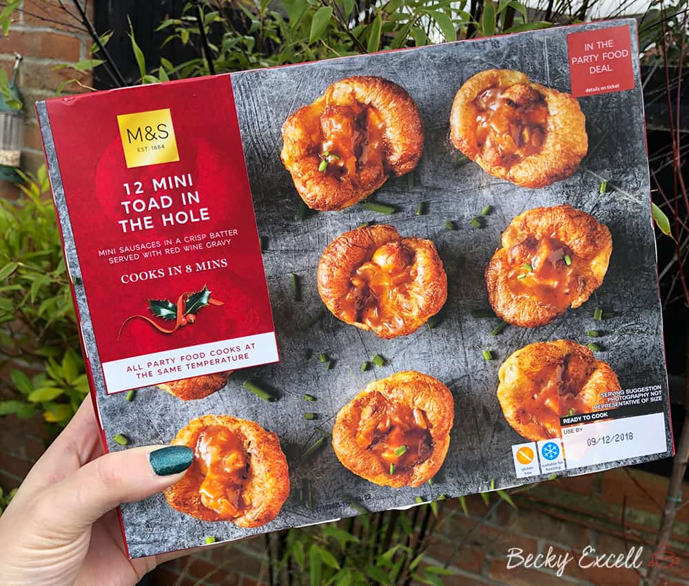 Marks and Spencer 12 Mini Toad in the Hole - Gluten free