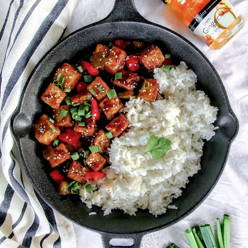 My Gluten Free Teriyaki Tofu Recipe (vegan + low FODMAP)