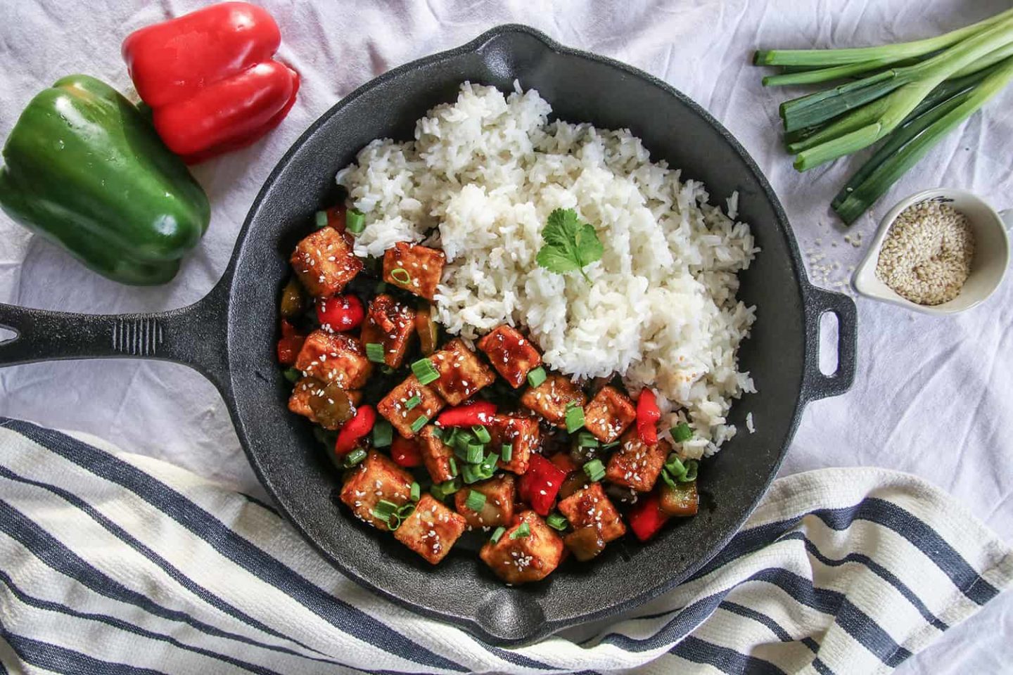 My Gluten Free Teriyaki Tofu Recipe (vegan + low FODMAP)