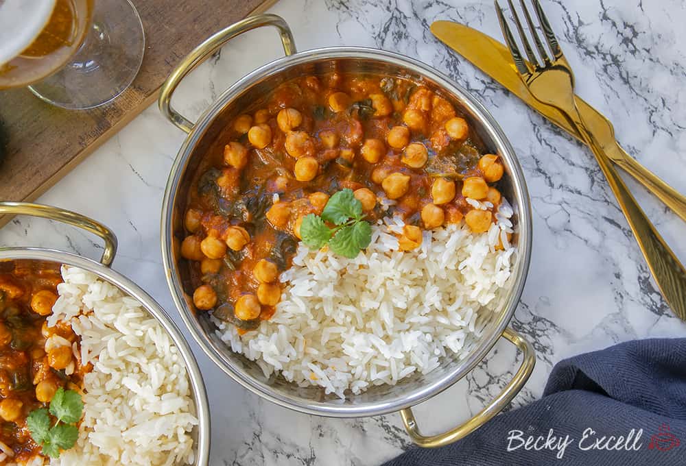 Easy Vegan Chickpea Curry - Make It Dairy Free