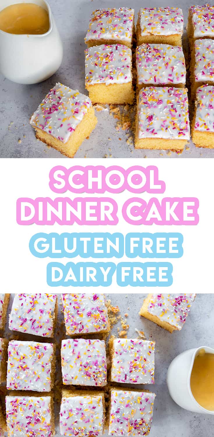 School Dinner Cake {AKA Sprinkle Cake}.... | The Diary of a Frugal Family