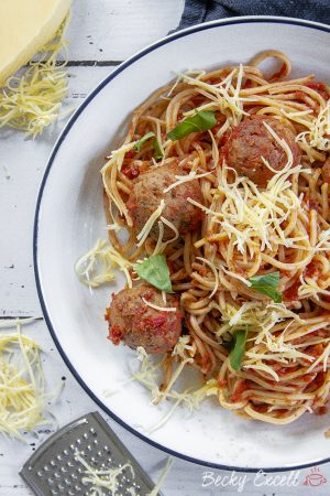 My Gluten Free Spaghetti and Meatless Balls Recipe (dairy free, vegan)