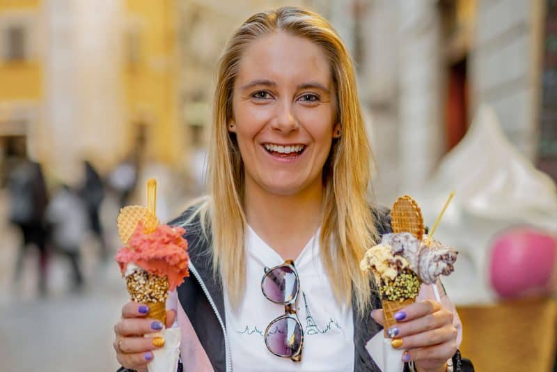5 reasons Fiocco di Neve is the best place for gluten free gelato in Rome