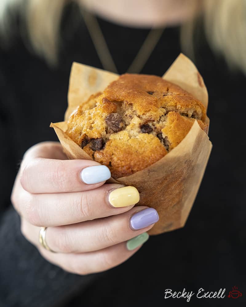 Gluten Free Chocolate Chip Muffins Recipe (dairy free)