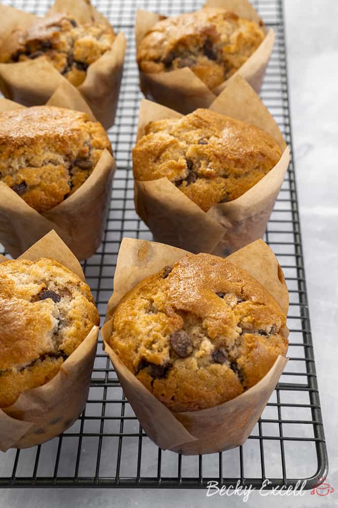 Gluten Free Chocolate Chip Muffins Recipe (dairy free)