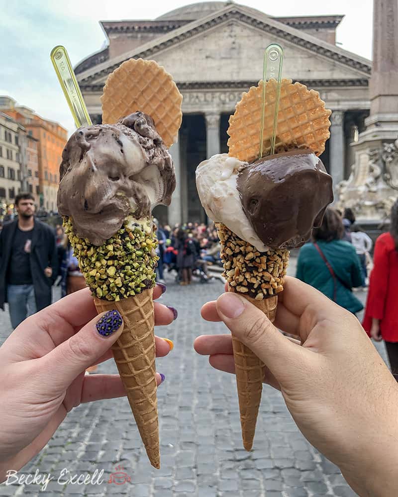 5 reasons Fiocco di Neve is the best place for gluten free gelato in Rome