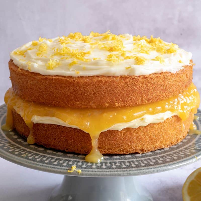 My Gluten Free Lemon Cake Recipe (dairy free, low FODMAP)
