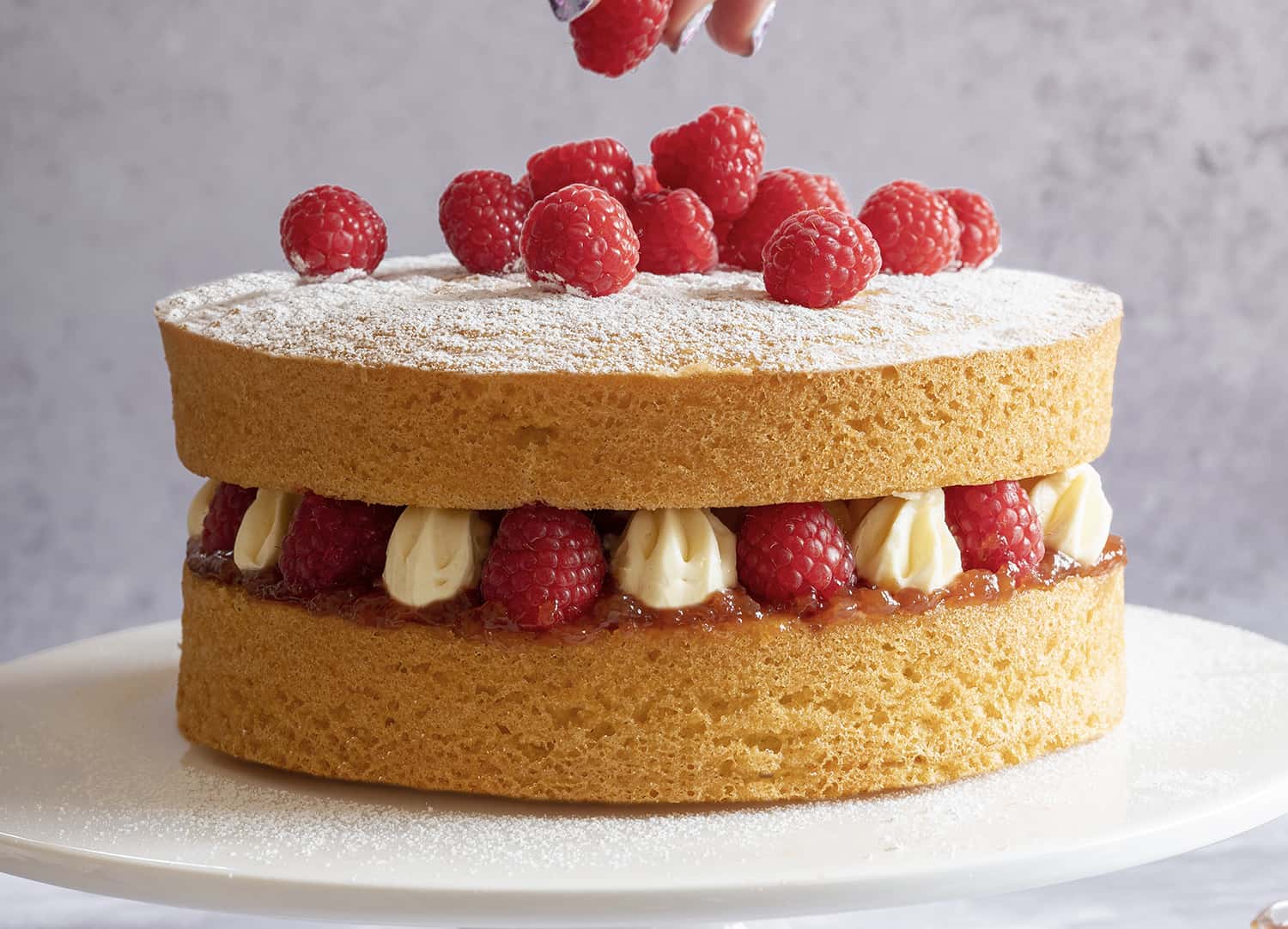 Gluten Free Victoria Sponge Cake Recipe BEST EVER dairy Free 