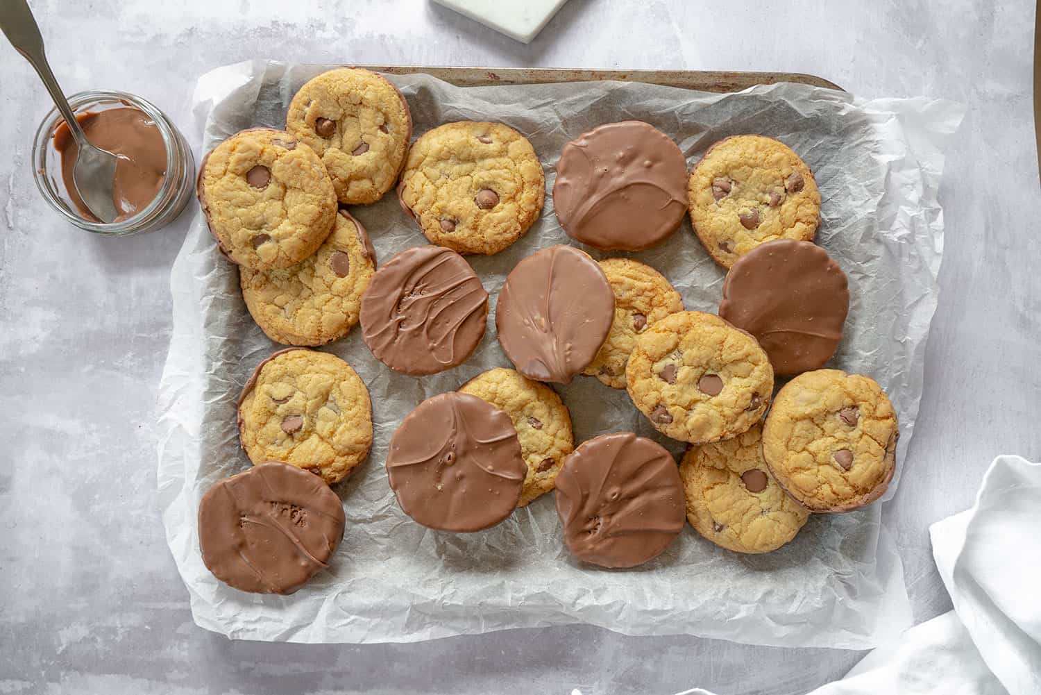 Gluten Free Choc Chip Dipped Cookies Recipe Dairy Free Option