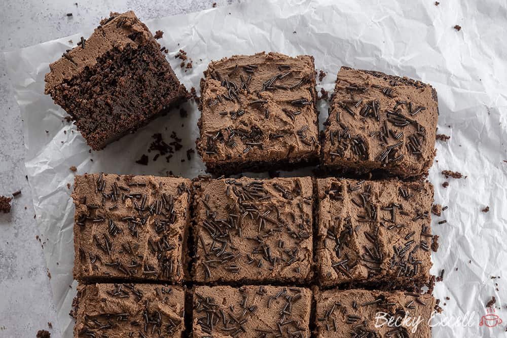 Chocolate Fudge Tray Bake