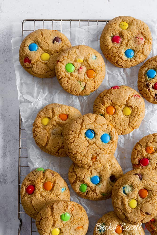 My Gluten Free 'Smarties' Cookies Recipe using Aldi Choc Ums