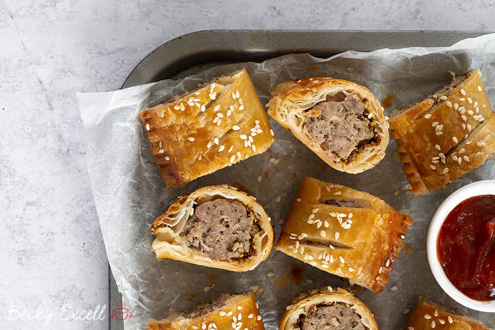 My 5 Ingredient Gluten Free Sausage Rolls Recipe Dairy Free