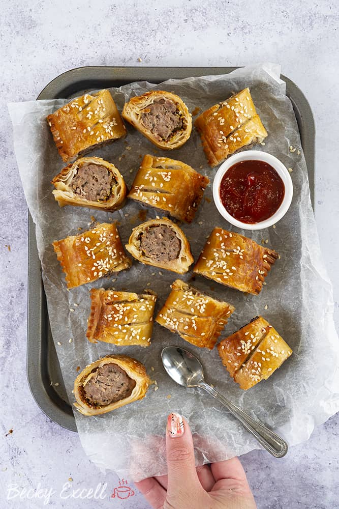 My 5-Ingredient Gluten Free Sausage Rolls Recipe (dairy free)