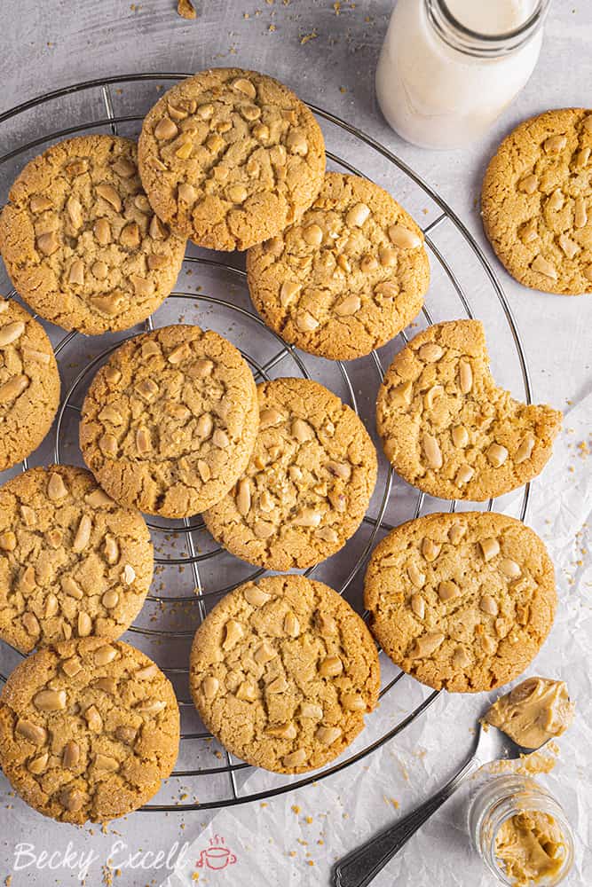 Gluten Free Peanut Butter Cookies Recipe - EASY METHOD!