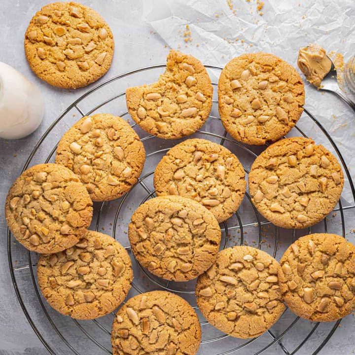 Recipe Peanut Butter Oat And Choc Chip Cookies Sainsbury S