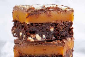 Gluten Free Millionaire’s Brownie Recipe (Brillionaire’s!)