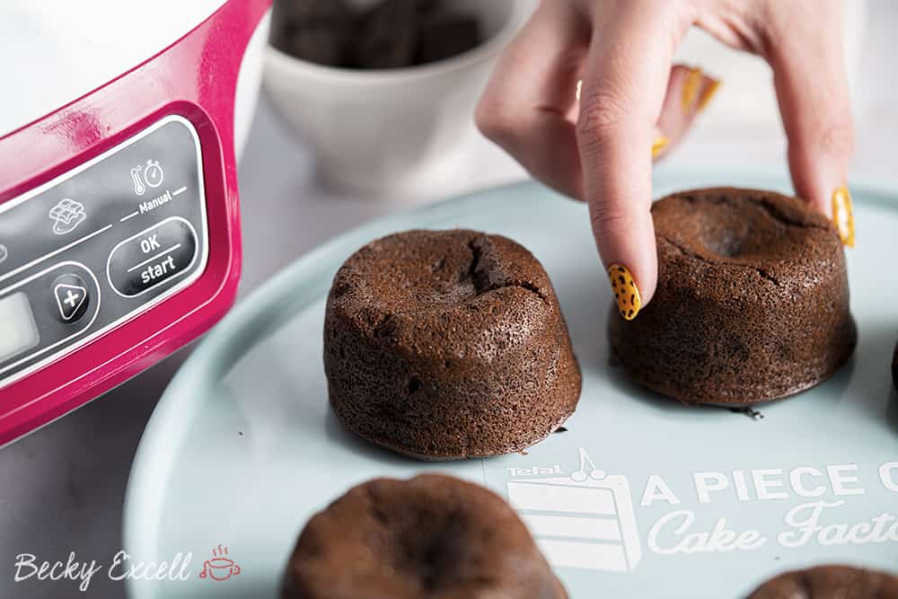 Gluten Free Chocolate Molten Middle Cakes Recipe - Tefal's Cake