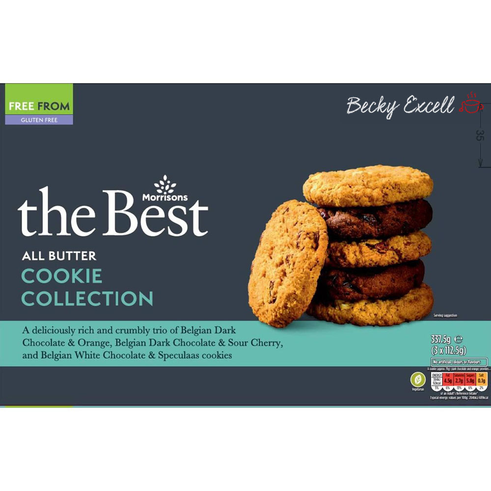 Morrisons gluten-free Christmas products - the Best All Butter Cookie Collection