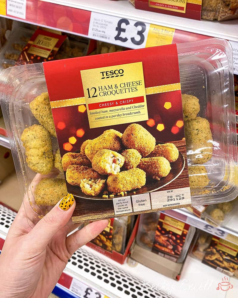 Tesco 12 Ham and Cheese Croquettes - Gluten free